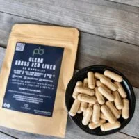 Clean PB+ Grass fed Beef liver - 500mg (60 capsules) - Image 2