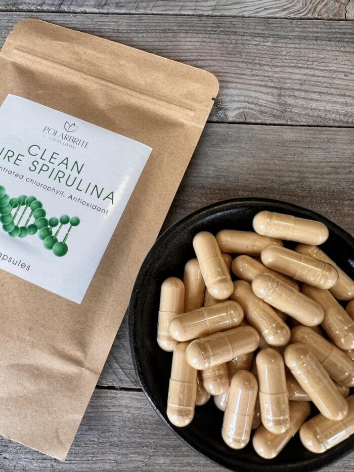 Clean Spirulina by Pb+ - 500mg (60 capsules) - Image 2