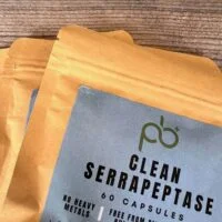 Clean PB+ Serrapeptase - 250,000iu (60 capsules) - Image 3