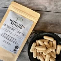 Clean Pb+ Chaga Mushroom - 500mg (60 capsules) - Image 3