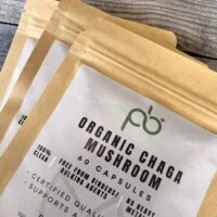 Clean Pb+ Chaga Mushroom - 500mg (60 capsules) - Image 2